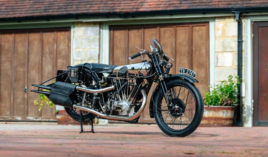 1927 Brough Superior SS100 Pendine – Featured in the film ‘Lawrence of Arabia’