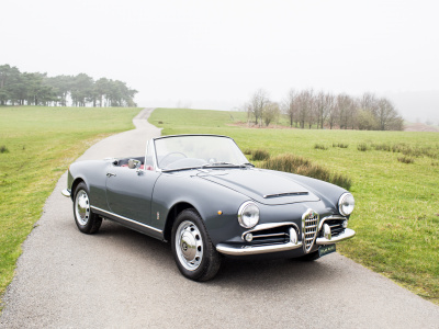 1964 Alfa Romeo Giulia Spider – Property of Steve Coogan